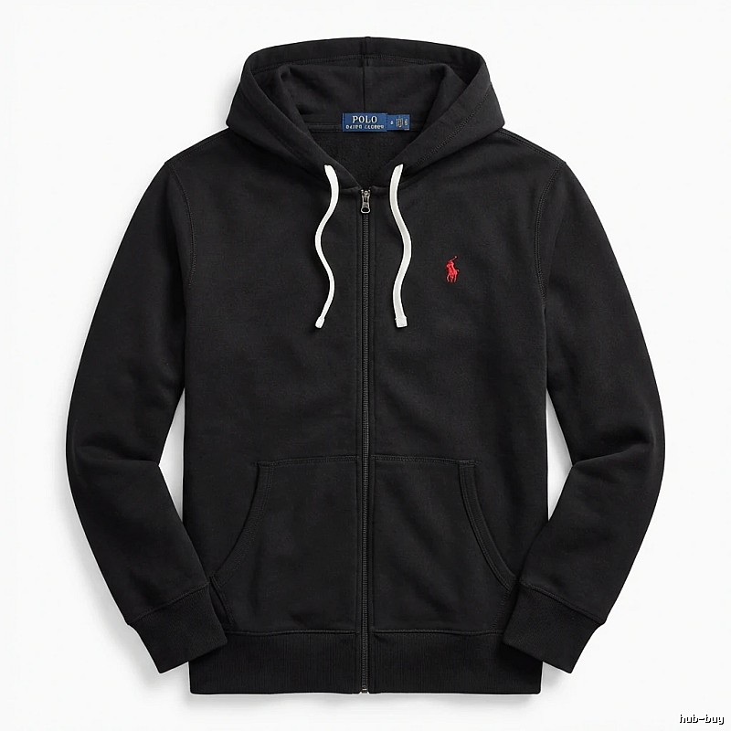 Ralph Lauren black casual style hoodie