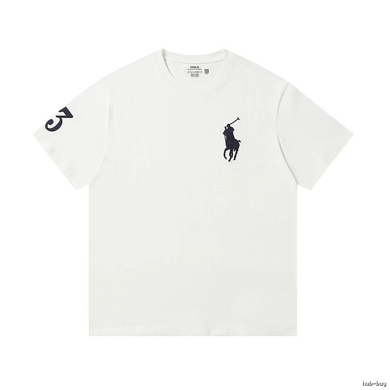 Ralph Lauren Polo-style white T-shirt