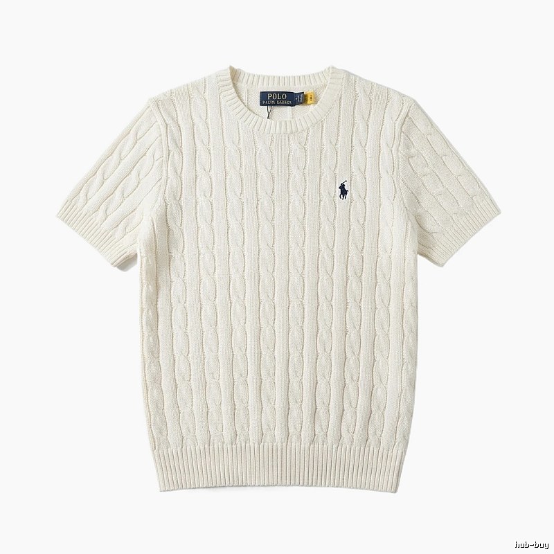Ralph Lauren Polo White Knitted Sweater