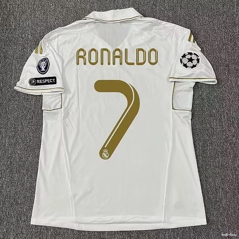 Real Madrid Urban Retro Teka soccer jersey White Retro Football with Casual Appeal