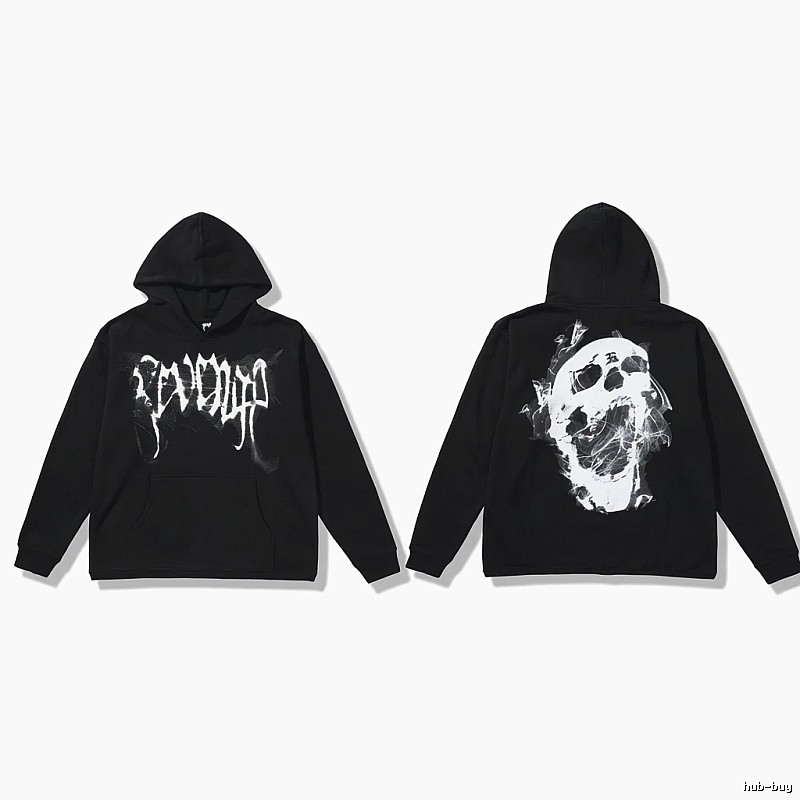 Revenge Skull Dark Style Hoodie