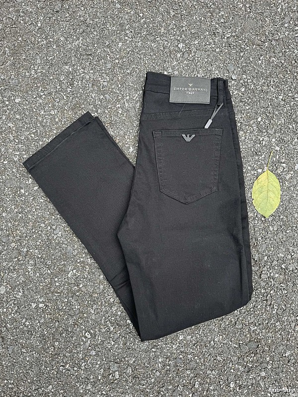 Slim Jeans with eagle pocket emblem and dark tonal wash - Emporio Armani Weekend Edit