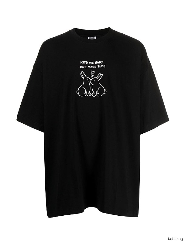Sport Statement graphic T-shirt Black Colorful Lucky for Warm Weather