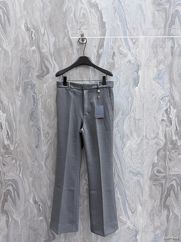 Straight Casual Trousers - Cropped Leg And Simple Clean Front Travel Edit
