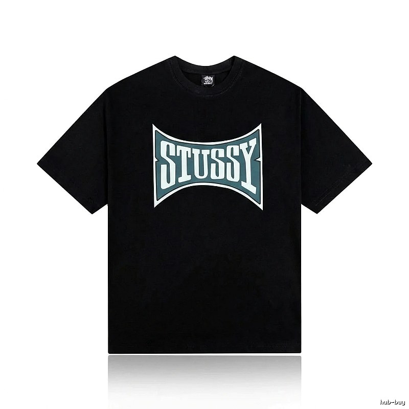 Stussy classic black T-shirt