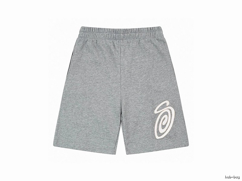 Stussy classic casual gray shorts