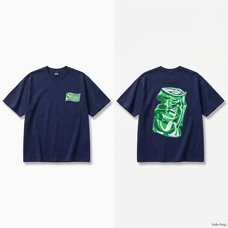 Stussy Cola Print Short-Sleeve T-Shirt