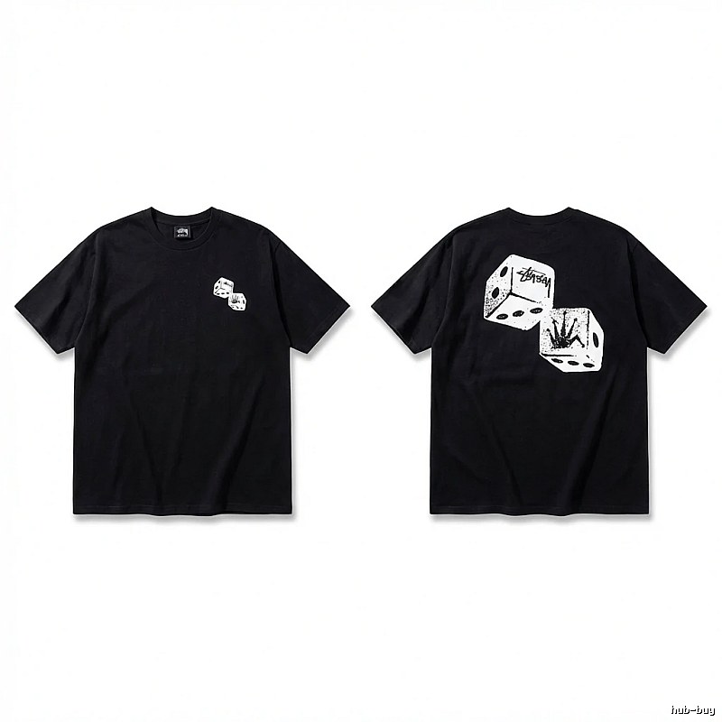 Stussy Dice Series Black T-shirt