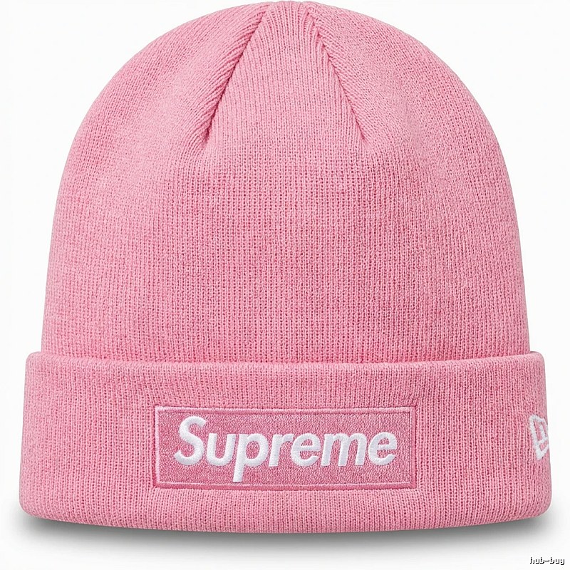 Supreme basic style pink cold hat