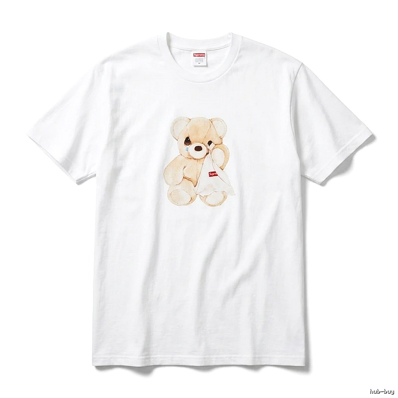 Supreme Bear Trend Brand White T-shirt