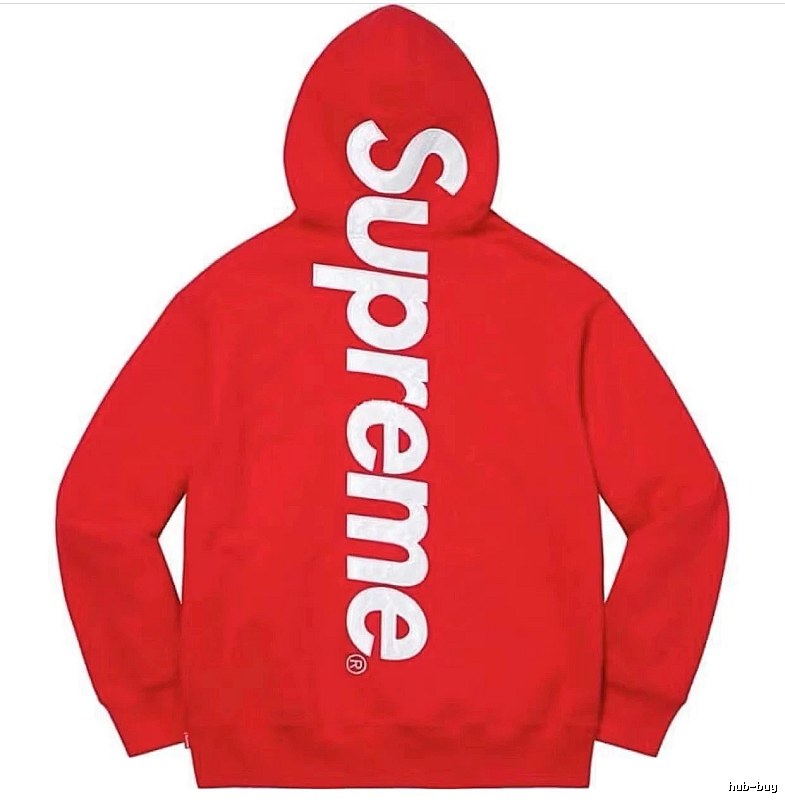 Supreme Compact Logo hoodie Gray Red Oversized for Smart Casual Looks