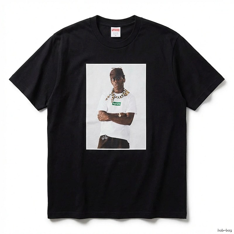 Supreme Portrait Style Black T-shirt