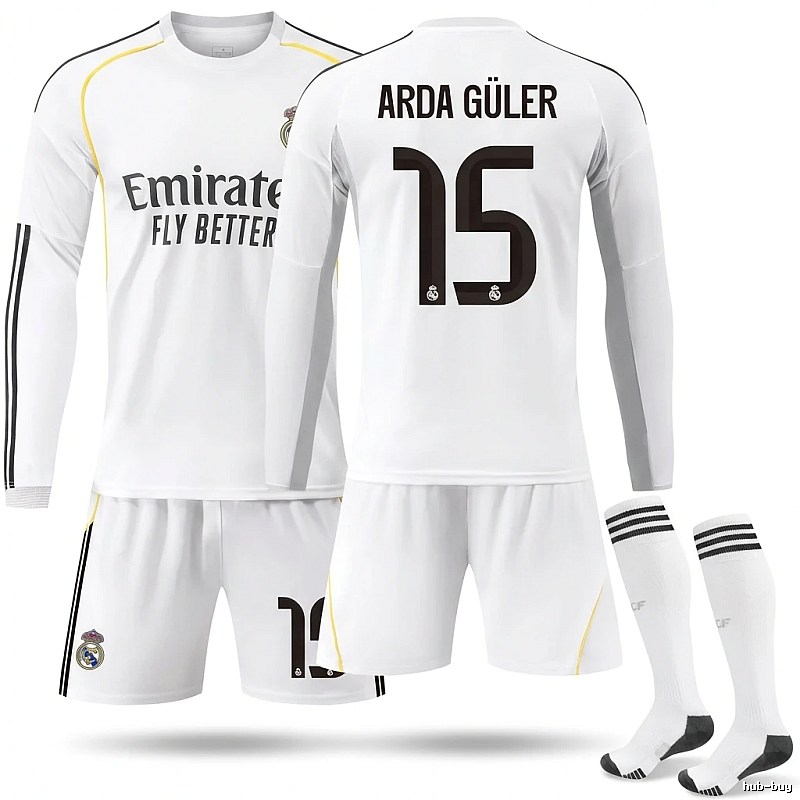 The white jersey series of Real Madrid Guler.