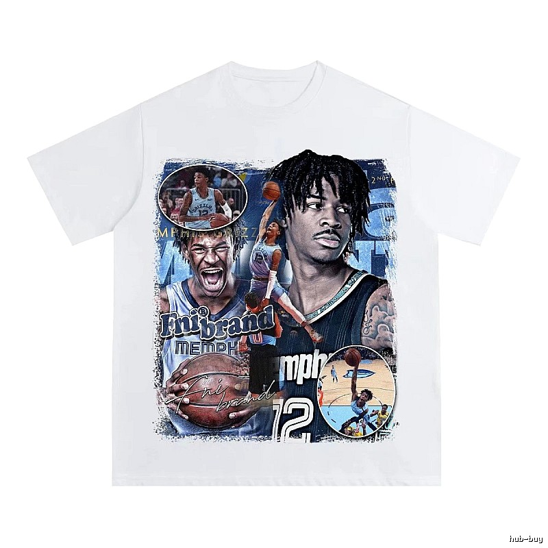 Tupac Travel Portrait graphic T-shirt Black Tupac Collage with Modern Look