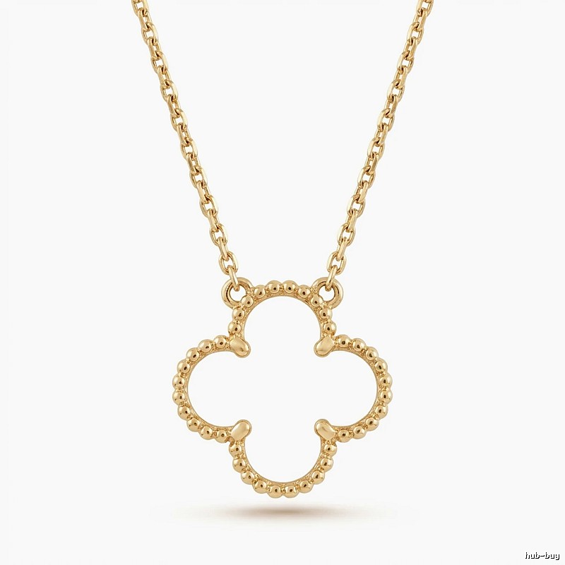 Van Cleef & Arpels Four-leaf Clover Gold Necklace