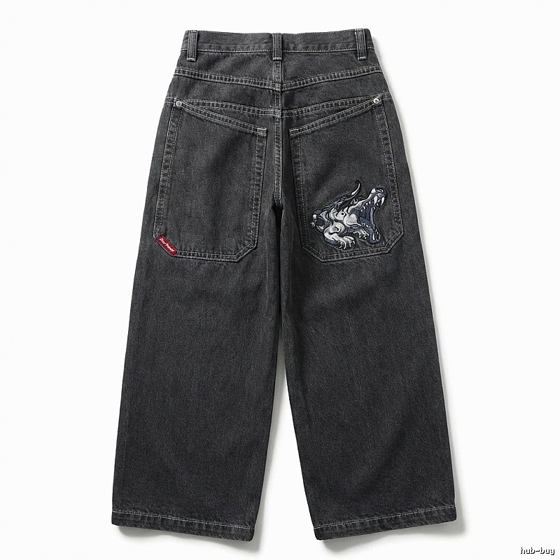 Y2K dark style jeans